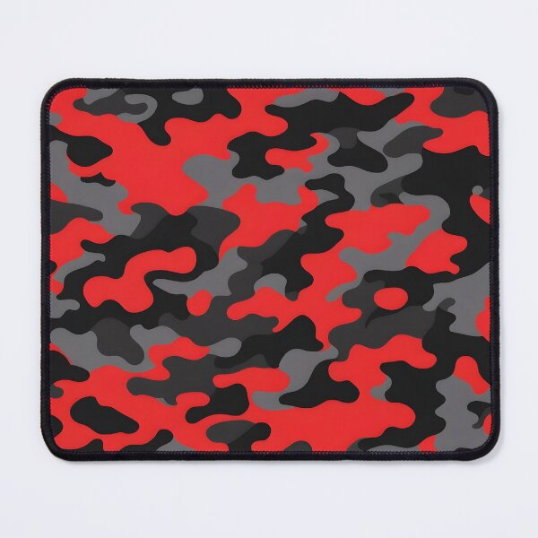 Item preview, Red and Black Camouflage print designed and sold by TheCamoShop.