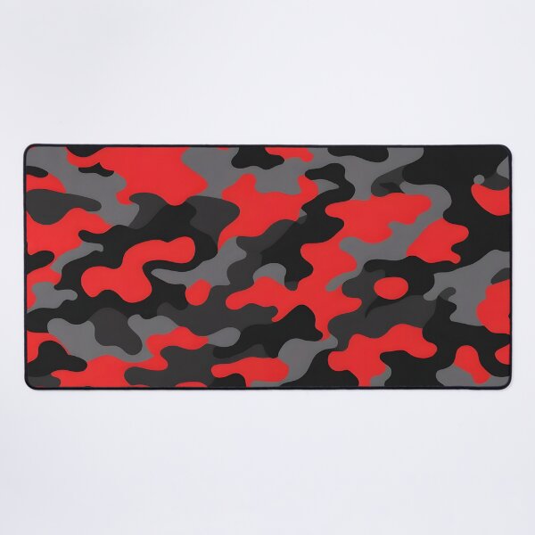 Item preview, Red and Black Camouflage print designed and sold by TheCamoShop.