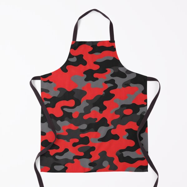 Item preview, Red and Black Camouflage print designed and sold by TheCamoShop.