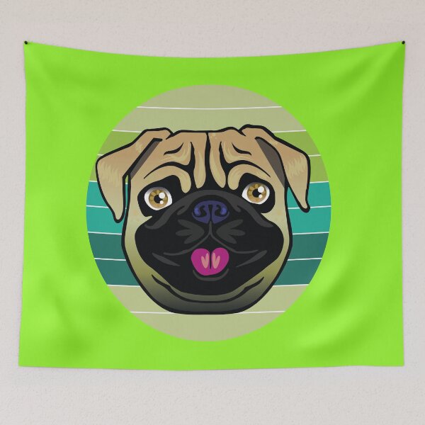 Item preview, pug dog designed and sold by ArtisticVsion.