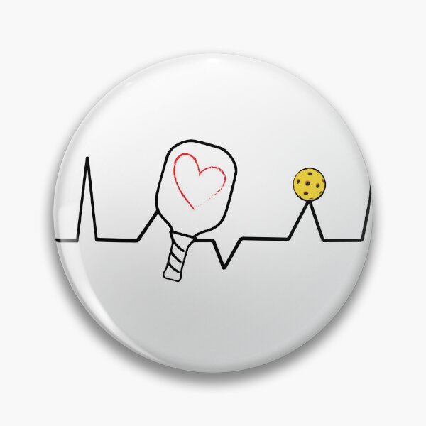 Item preview, Heartbeat for Pickleball designed and sold by mwagie.