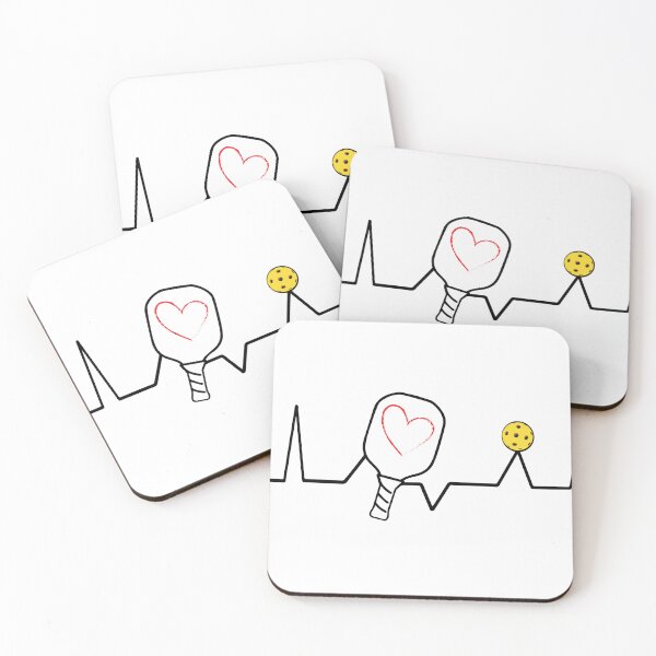 Item preview, Heartbeat for Pickleball designed and sold by mwagie.