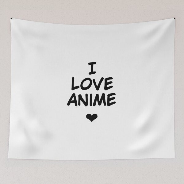 Item preview, I love anime  designed and sold by Israelbeck7.