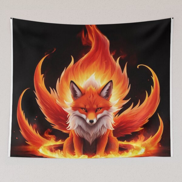 Item preview, Fox on Fire #6 designed and sold by manbaito.