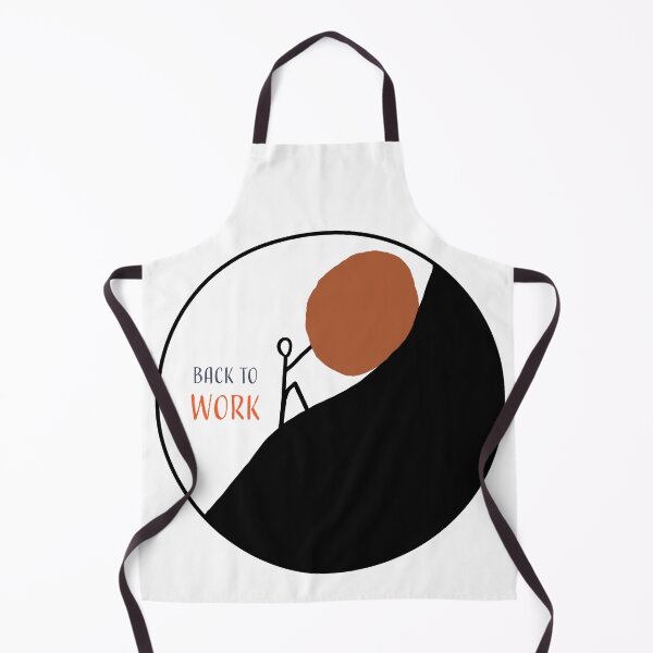 Item preview,  Back to work. illustration and Typography design Ready to print. designed and sold by HEMRO.