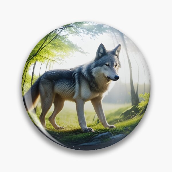 Item preview, Wolf in Crystal Ball designed and sold by Matthew Milner.