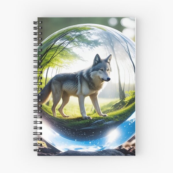 Item preview, Wolf in Crystal Ball designed and sold by Matthew Milner.