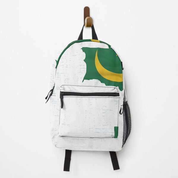Item preview, Mauritania map and flag Designer designed and sold by simplestic.