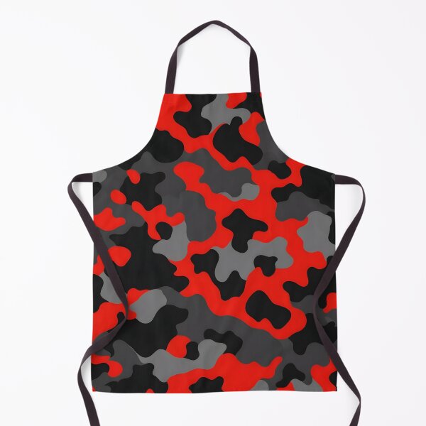 Item preview, Red and Black Camo pattern print designed and sold by TheCamoShop.
