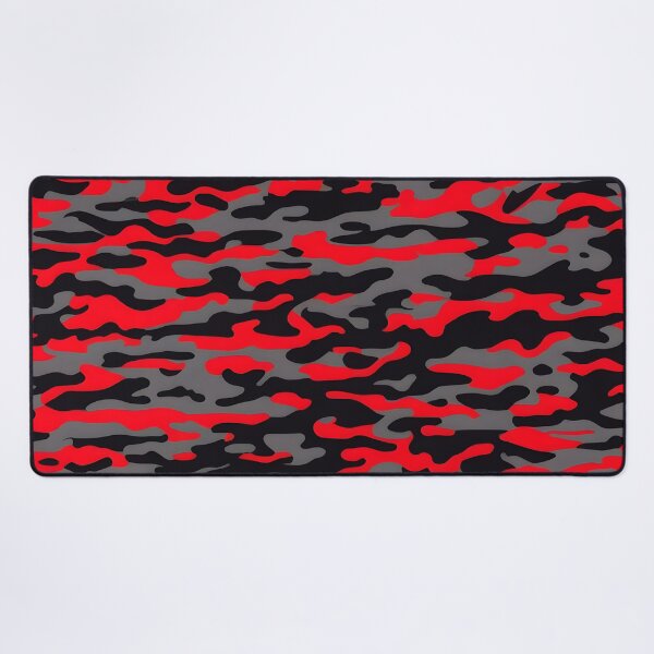 Item preview, Red and Black Camouflage Print designed and sold by TheCamoShop.