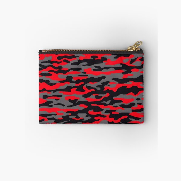 Item preview, Red and Black Camouflage Print designed and sold by TheCamoShop.