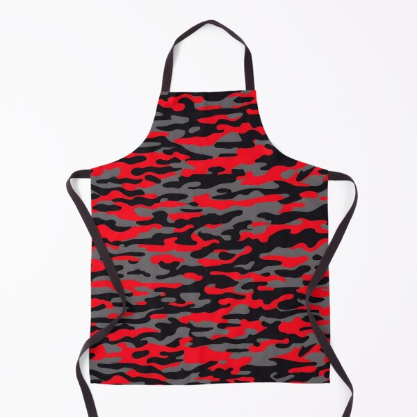 Item preview, Red and Black Camouflage Print designed and sold by TheCamoShop.