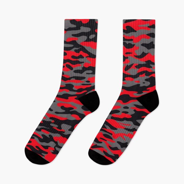 Item preview, Red and Black Camouflage Print designed and sold by TheCamoShop.