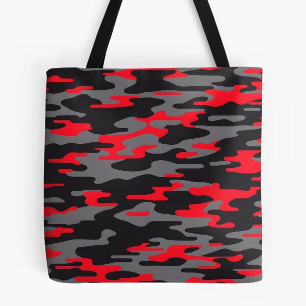 Item preview, Red and Black Camo designed and sold by TheCamoShop.