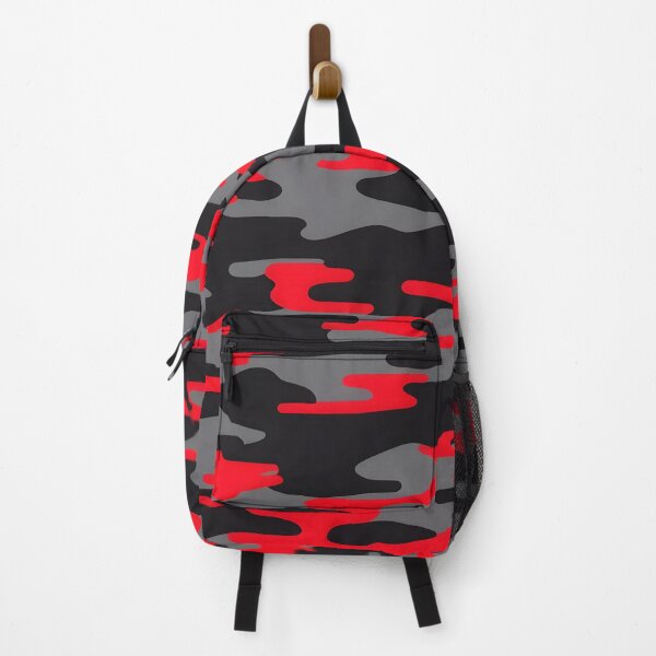 Item preview, Red and Black Camo designed and sold by TheCamoShop.
