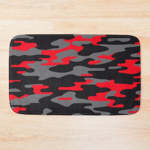 Item preview, Red and Black Camo designed and sold by TheCamoShop.
