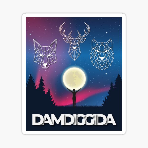 Item preview, Damdiggida - KEiiNO - Melodi Grand Prix 2024 - MGP - Norway designed and sold by Vision-Tees.