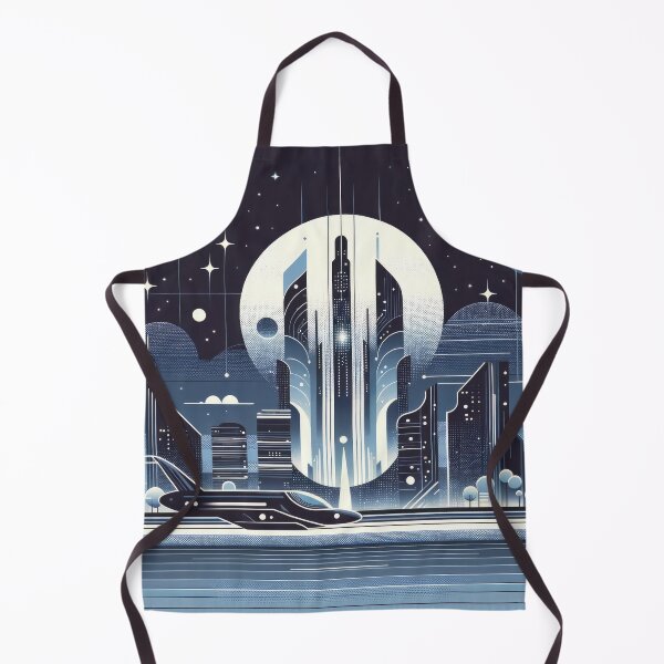 Item preview, Futuristic Cityscape Serenity designed and sold by SunkenCost.