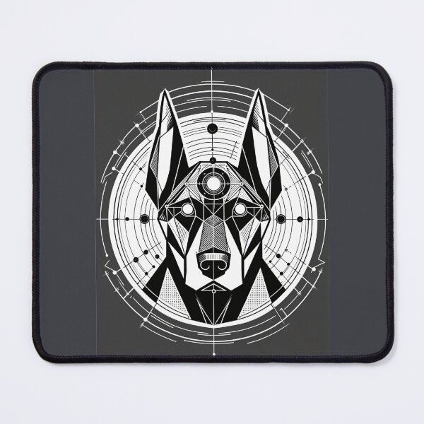 Item preview, Clarvoyent Doberman designed and sold by bluepawprint.