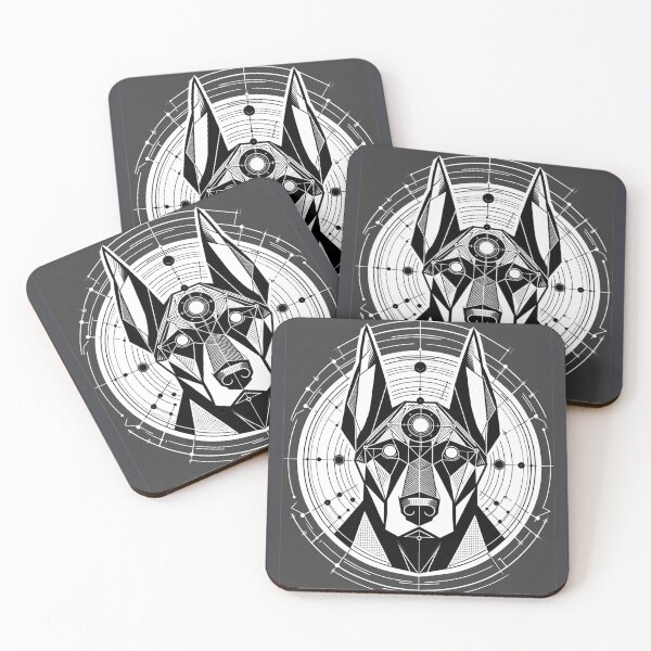 Item preview, Clarvoyent Doberman designed and sold by bluepawprint.