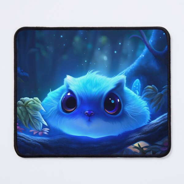 Item preview, Nested bioluminescent Forestcreature designed and sold by FunverAI.