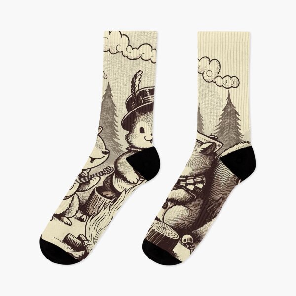 Item preview, Timeless Forest Melodies with Squirrels designed and sold by ECuteDesigns.