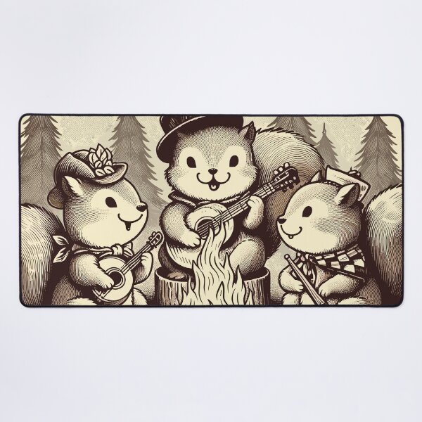 Item preview, Timeless Forest Melodies with Squirrels designed and sold by ECuteDesigns.