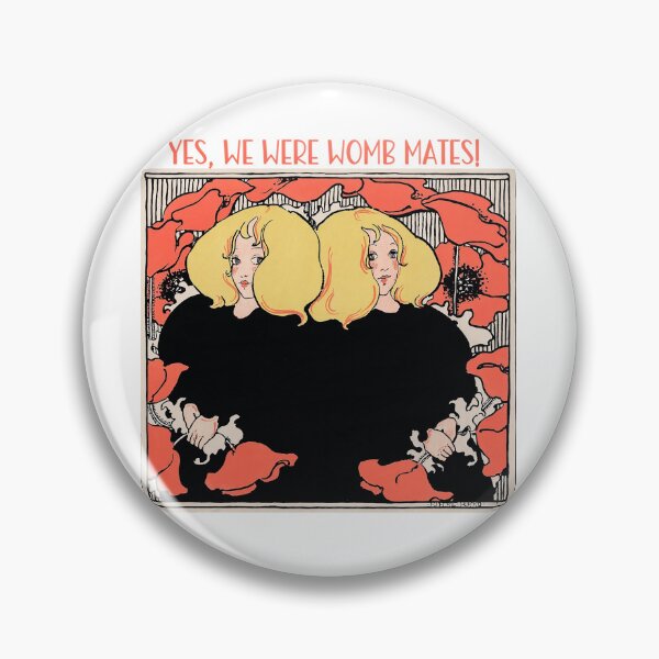 Item preview, Yes We Were Womb Mates! - Twins Baby Shower gift, Toddler Twins designed and sold by SSustainable.