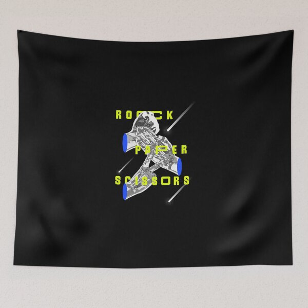 Item preview, Rock Paper Scissors Chrome Design Quote  designed and sold by KingPhilosopher.