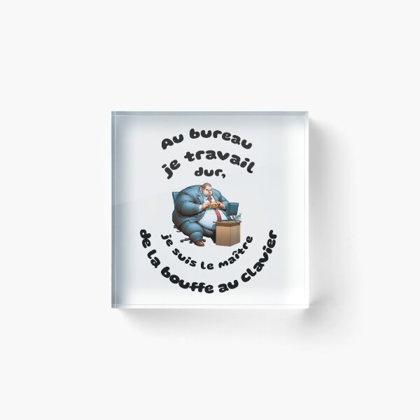 Item preview, At work I work hard, I'm the keyboard food master designed and sold by jean giosi.