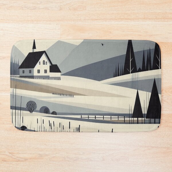 Item preview, Winter Landscape - Whimsical Minimalism designed and sold by HausKatz.