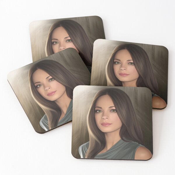 Item preview, Catherine Chandler (Kristin Kreuk) painting designed and sold by kelsey_fanart.