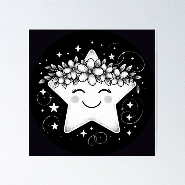 Item preview, Una estrella que lleva una corona. designed and sold by growing-mom.
