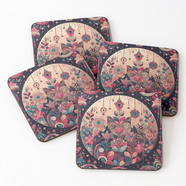 Item preview, Folk art with abstraction designed and sold by Gacram.