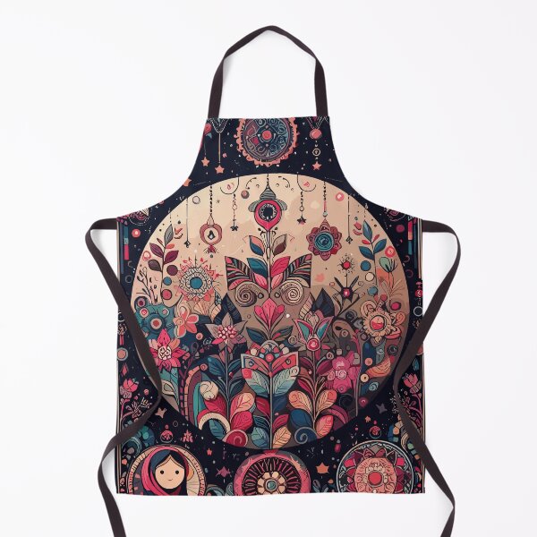 Item preview, Folk art with abstraction designed and sold by Gacram.