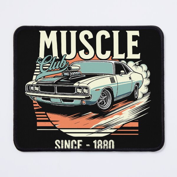 Item preview, Vintage Muscle Car Print Funny illustration designed and sold by dakaseli.