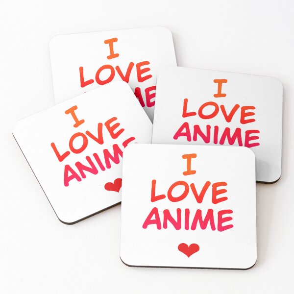 Item preview, I love anime designed and sold by Israelbeck7.