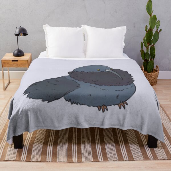 Item preview, Fluffy pigeon drawing designed and sold by OrangesAndFun.