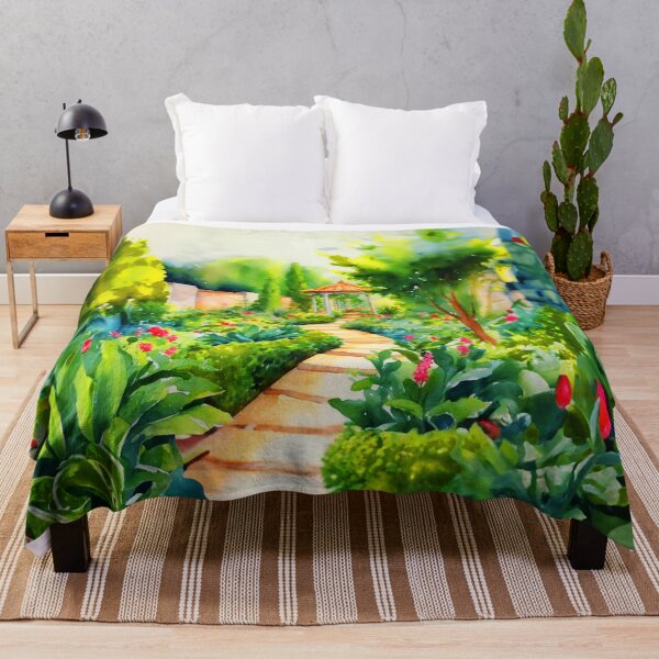 Item preview, Cenador en jardín verde - Tree Heaven designed and sold by SassyArtistry.