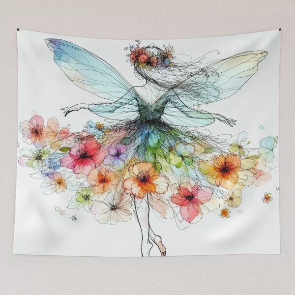 Item preview, Flower fairy. designed and sold by growing-mom.