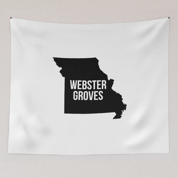 Item preview, Webster Groves, Missouri Silhouette designed and sold by CartoCreative.