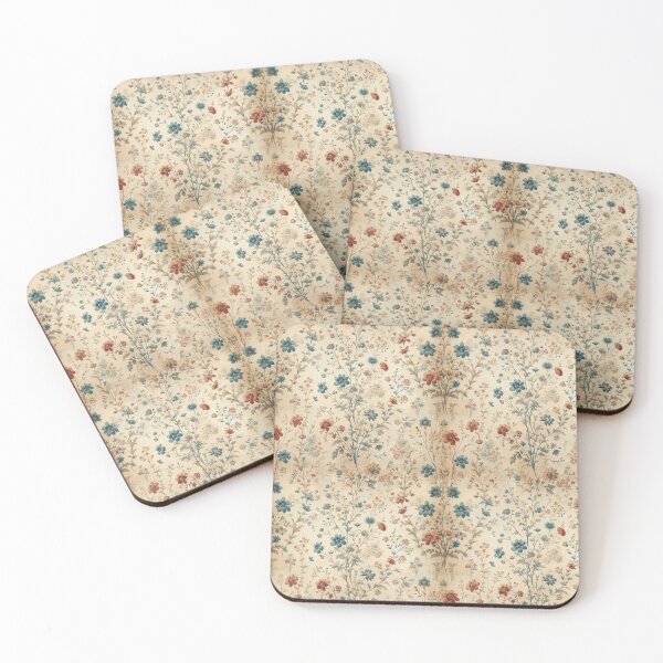 Artikelvorschau, Vintage-Blumentapete entworfen und verkauft von DallyingDesigns.
