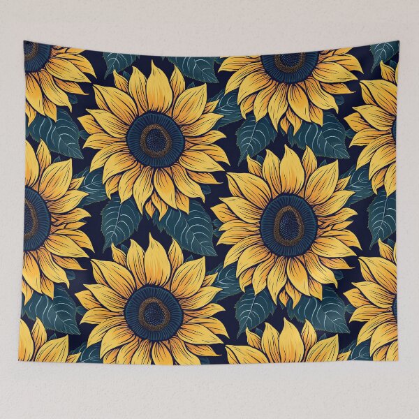 Item preview, Sunflower pattern designed and sold by randrdesign.