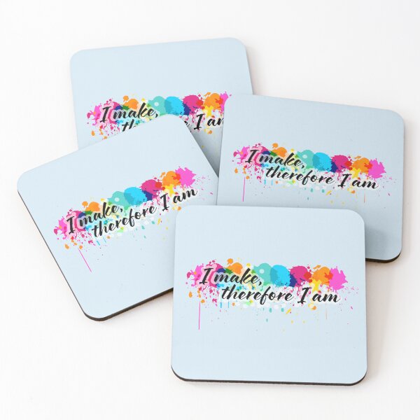 Item preview, I Make Therefore I Am Art for Creatives designed and sold by Karen Buscemi.