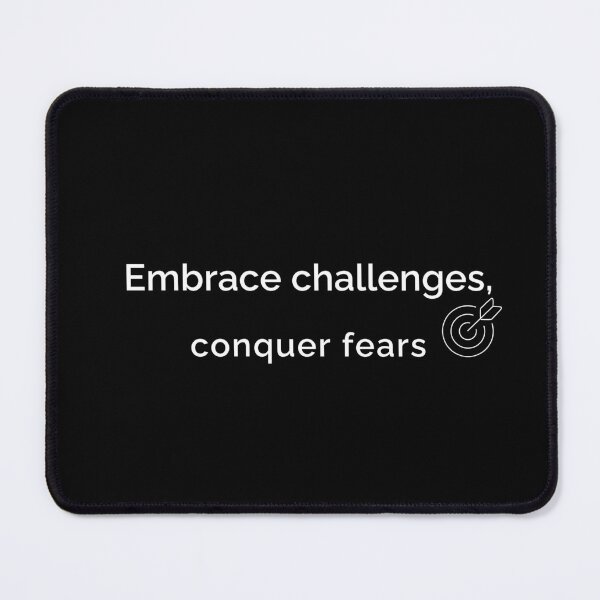 Item preview, Embrace challenges conquer fears T-shirt designed and sold by MTM14.