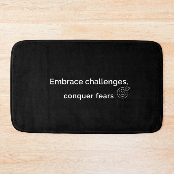 Item preview, Embrace challenges conquer fears T-shirt designed and sold by MTM14.