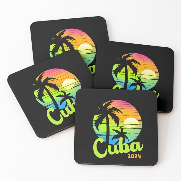Item preview, Sunset Serenity: Cuba 2024's Tropical Beachfront Escape Awaits! designed and sold by Sun Sand & Sea Art.