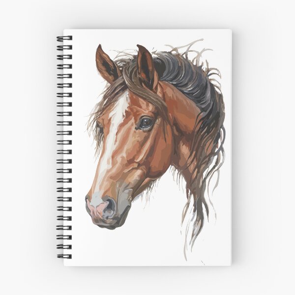 Item preview, Horse head in half profile designed and sold by JimmySom.