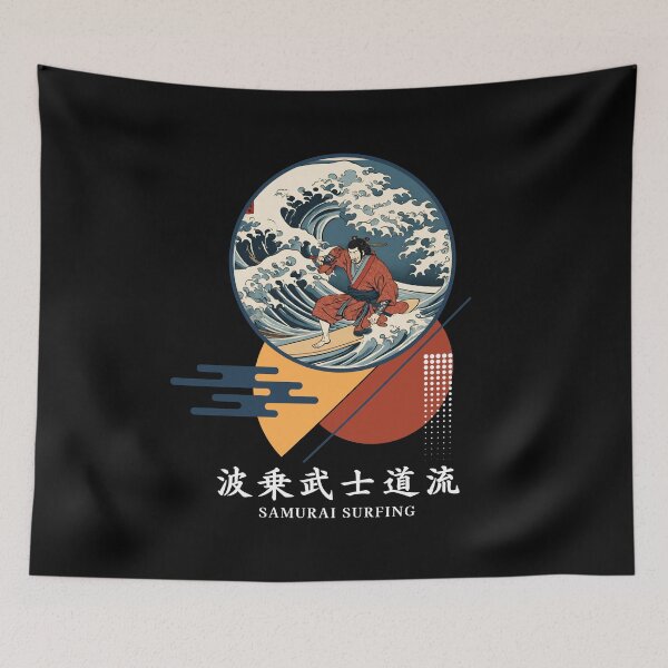 Item preview, SAMURAI SURFER GOEMON designed and sold by SimplyEmporium.