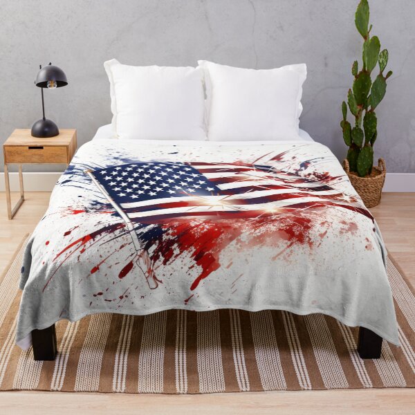 Item preview, American Flag Exploding with Color designed and sold by dcrc.